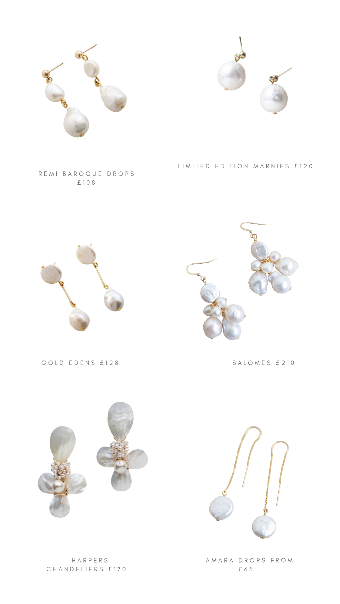 Best statement bridal earrings – Earings to wear on your wedding day